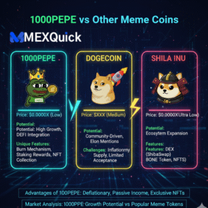 1000pepe vs Other Meme Coins