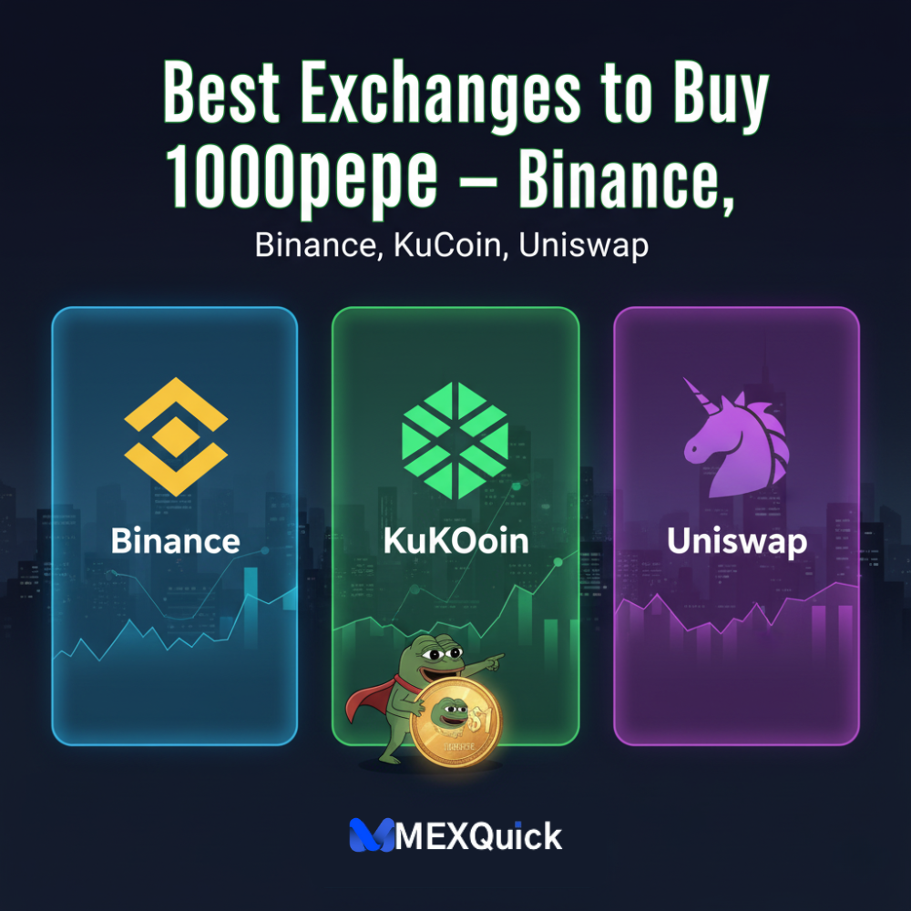 Best Exchanges to Buy 1000pepe – Binance, KuCoin, Uniswap