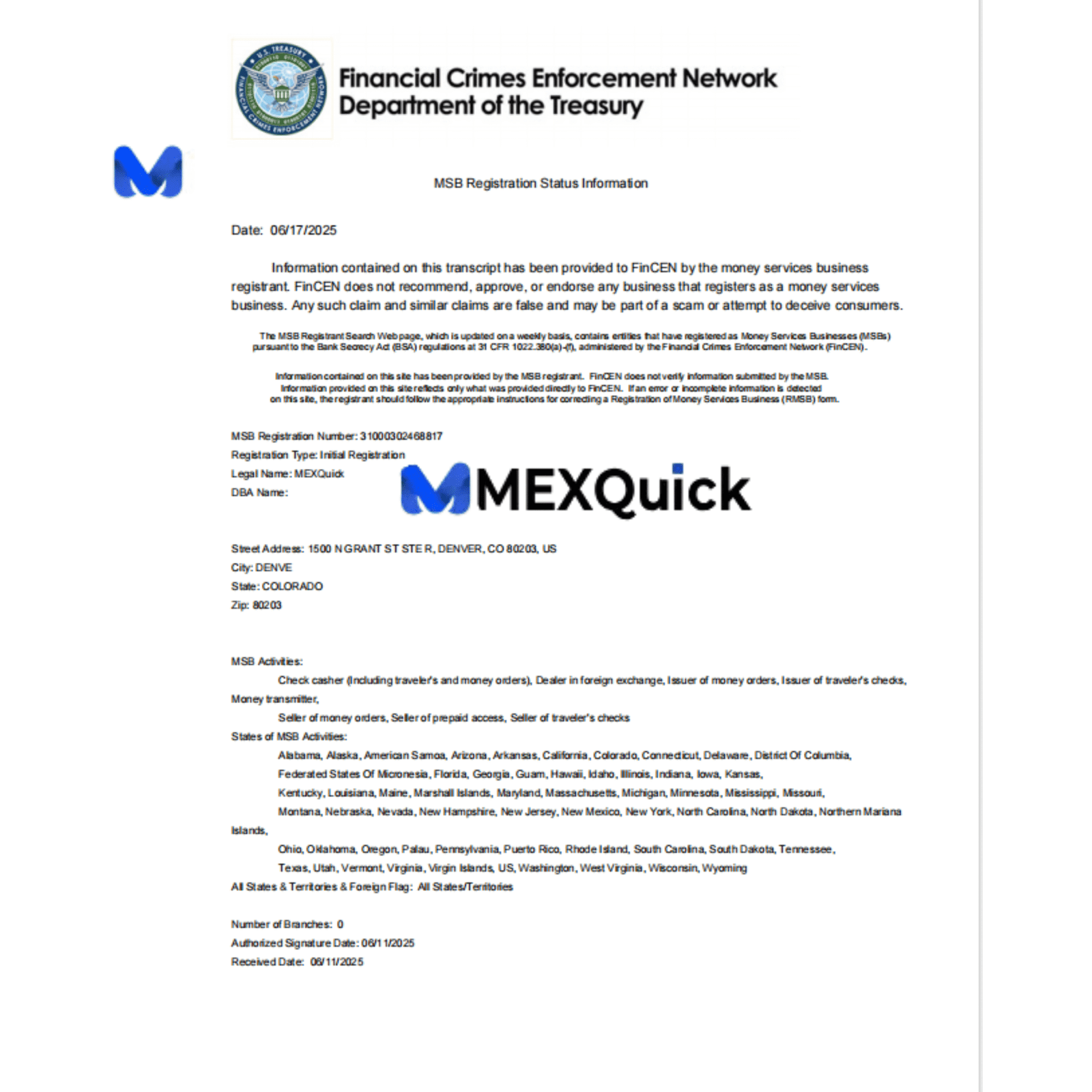 MexQuick Review is Legit Legal